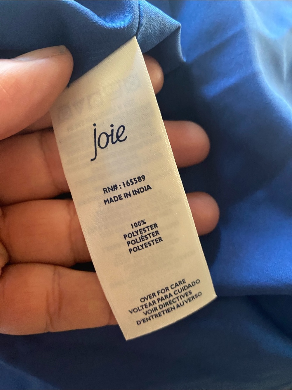 Joie Blue and White Paisley Print Dress - Picture 10 of 10